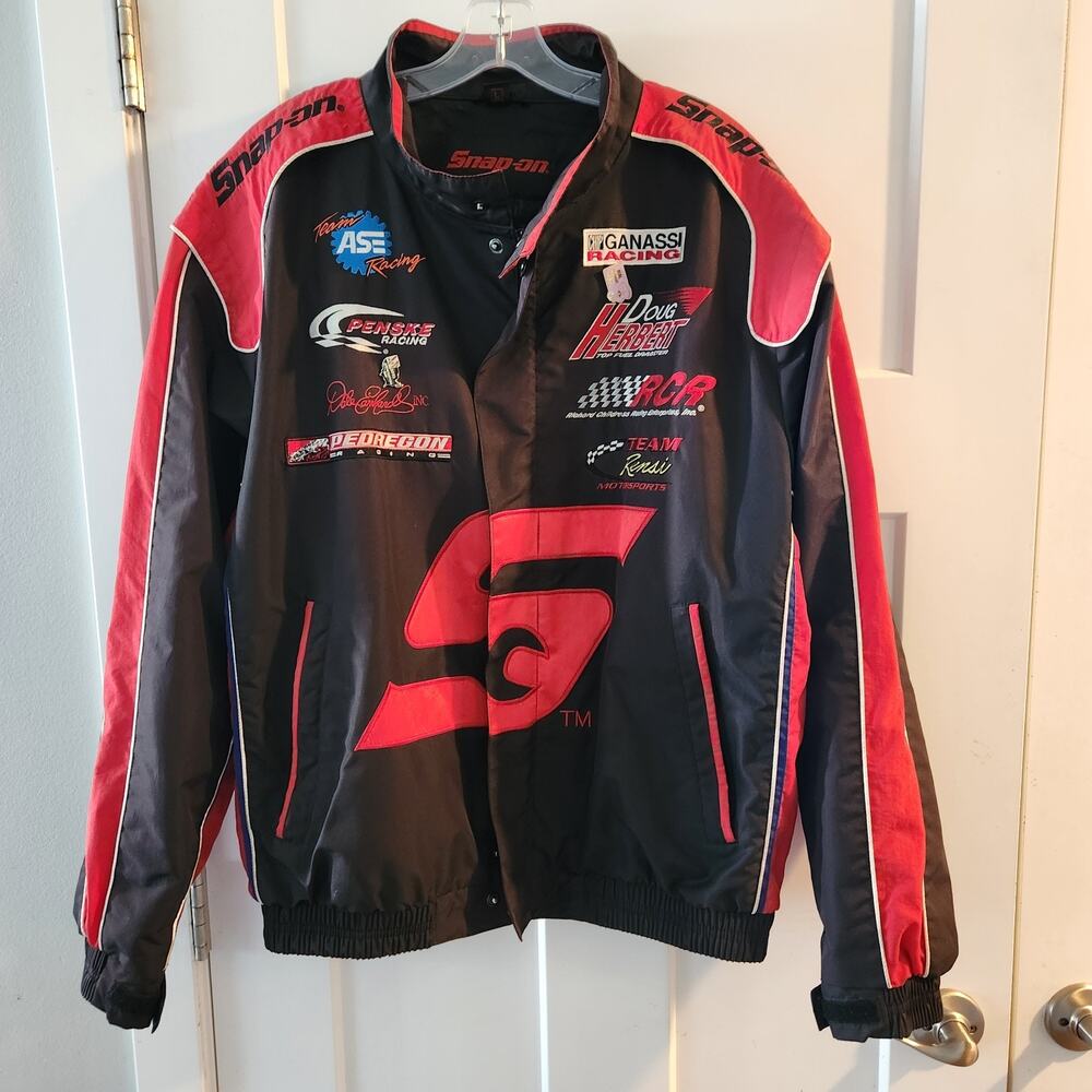 Vintage Y2K Collectible Snap-On Tools Promo Racing Nascar NHRA Jacket Large